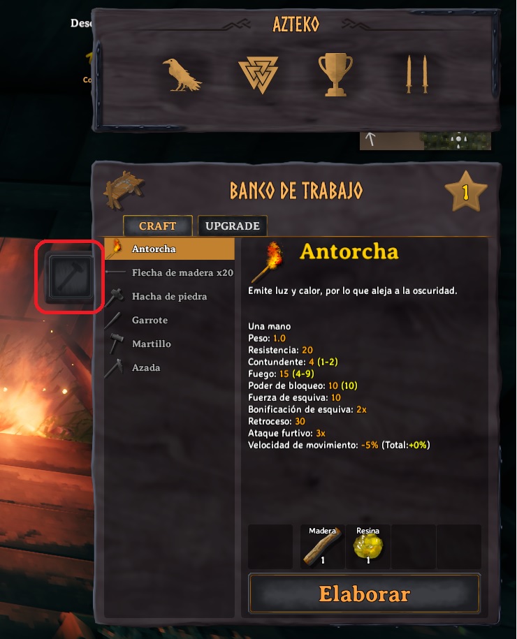 Como reparar items en Valheim